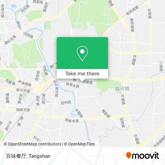 百味餐厅 map
