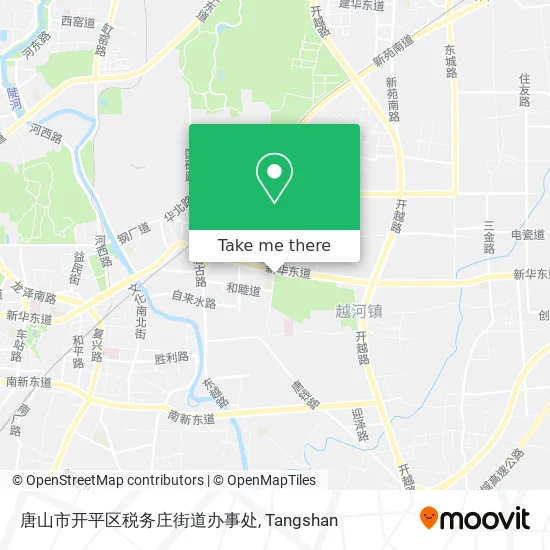 唐山市开平区税务庄街道办事处 map
