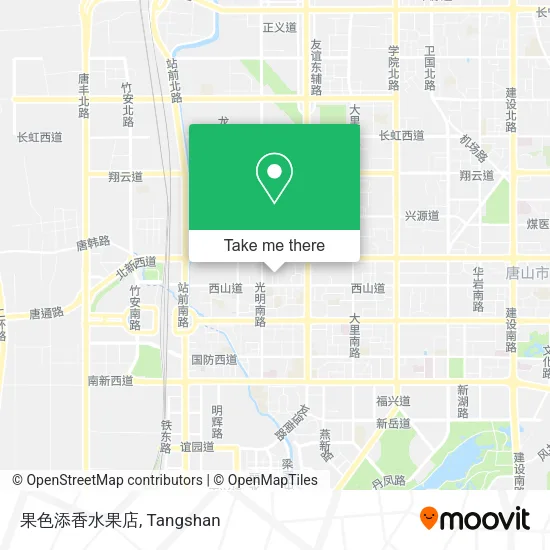 果色添香水果店 map