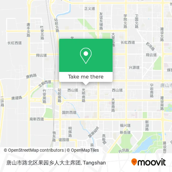唐山市路北区果园乡人大主席团 map