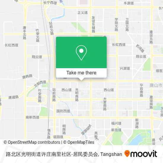 路北区光明街道许庄南里社区-居民委员会 map