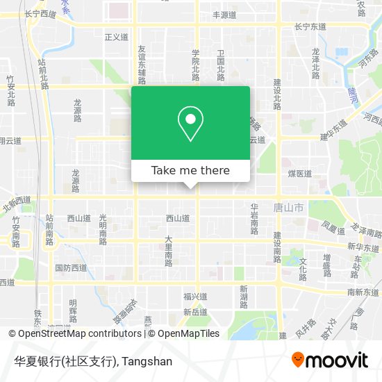 华夏银行(社区支行) map
