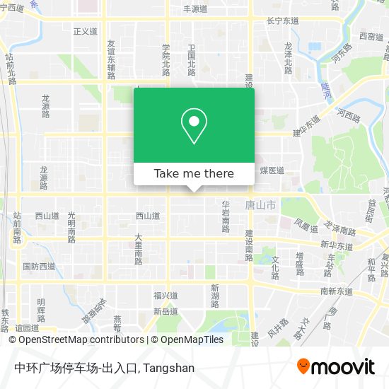中环广场停车场-出入口 map