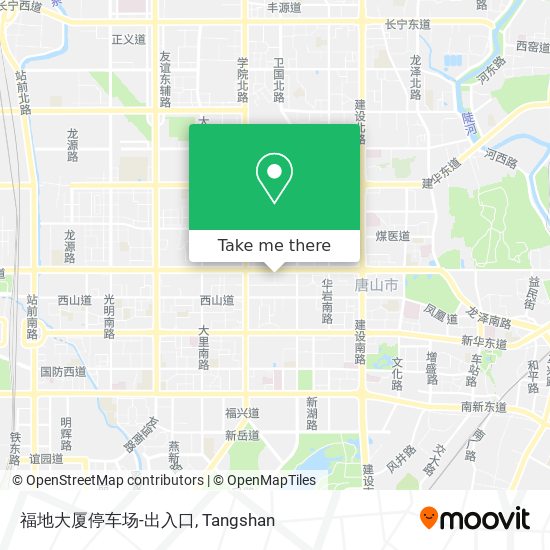 福地大厦停车场-出入口 map
