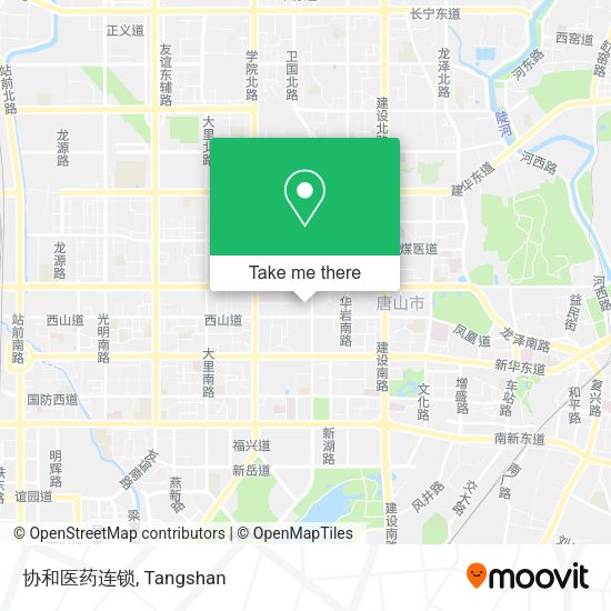 协和医药连锁 map