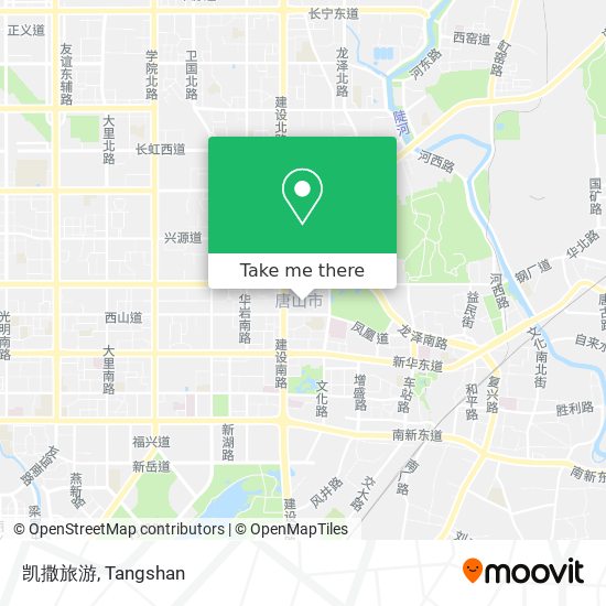 凯撒旅游 map