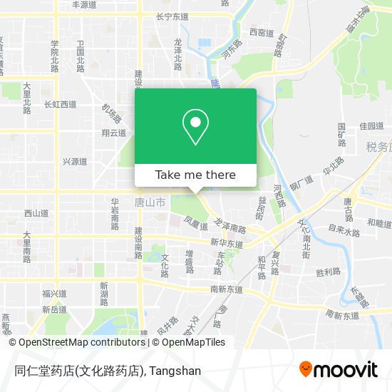 同仁堂药店(文化路药店) map