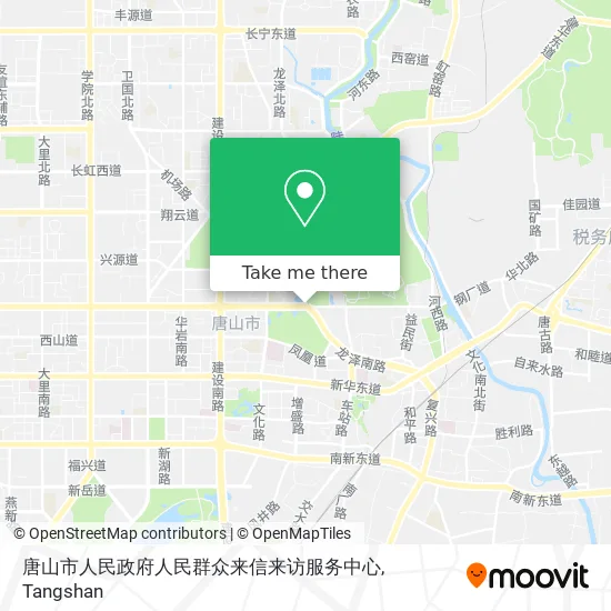 唐山市人民政府人民群众来信来访服务中心 map