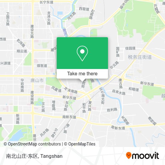 南北山庄-东区 map