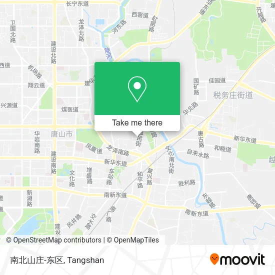 南北山庄-东区 map