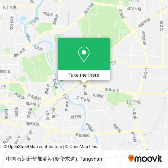 中国石油新华加油站(新华东道) map