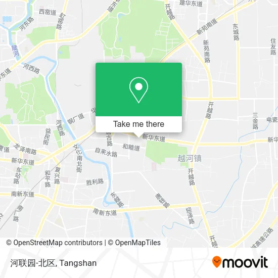 河联园-北区 map