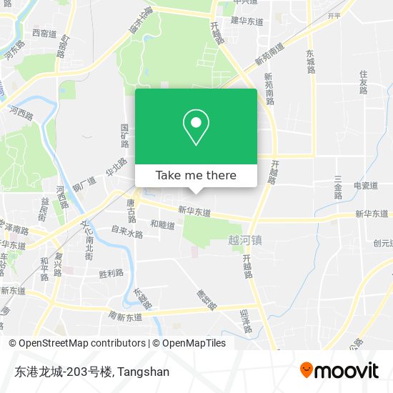 东港龙城-203号楼 map