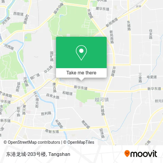东港龙城-203号楼 map