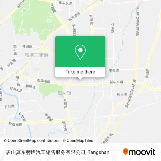 唐山冀东赫峰汽车销售服务有限公司 map