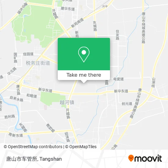 唐山市车管所 map