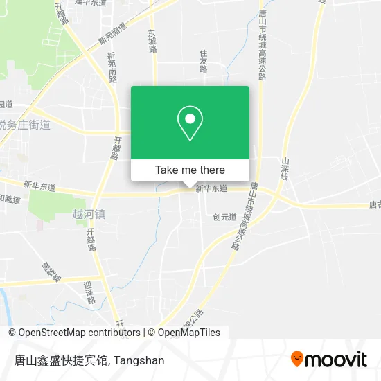 唐山鑫盛快捷宾馆 map