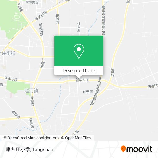 康各庄小学 map