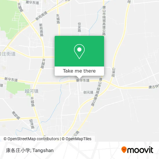 康各庄小学 map