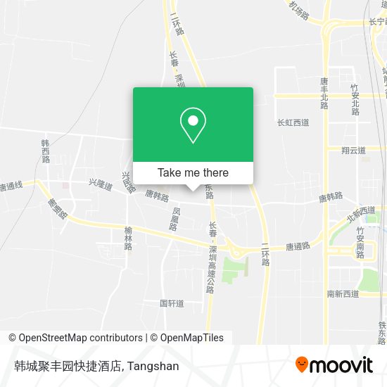 韩城聚丰园快捷酒店 map