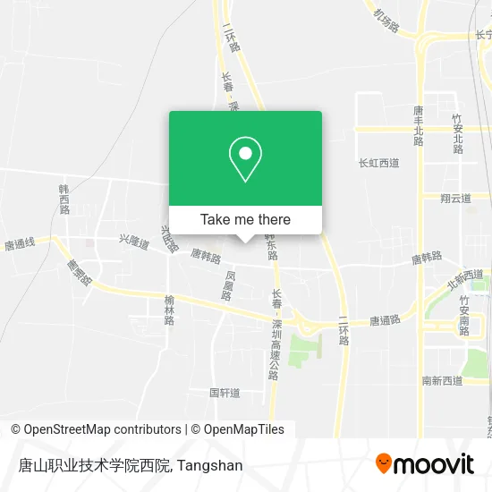 唐山职业技术学院西院 map