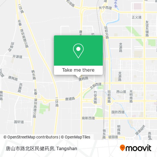 唐山市路北区民健药房 map