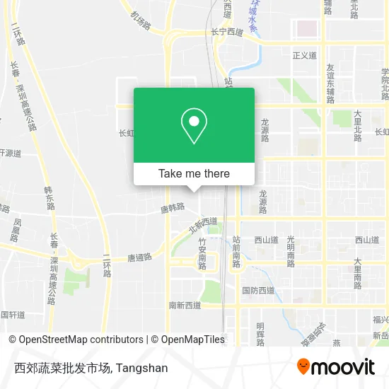 西郊蔬菜批发市场 map