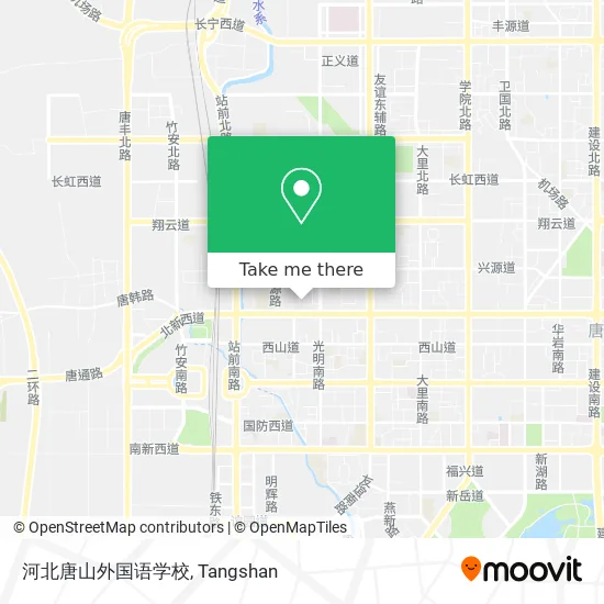河北唐山外国语学校 map