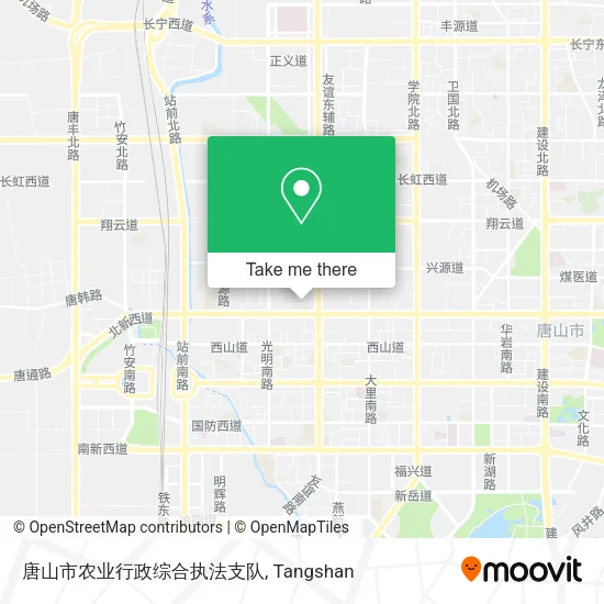 唐山市农业行政综合执法支队 map