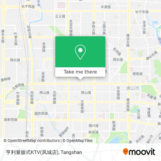 亨利量贩式KTV(凤城店) map