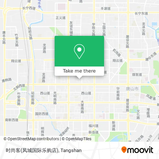 时尚客(凤城国际乐购店) map