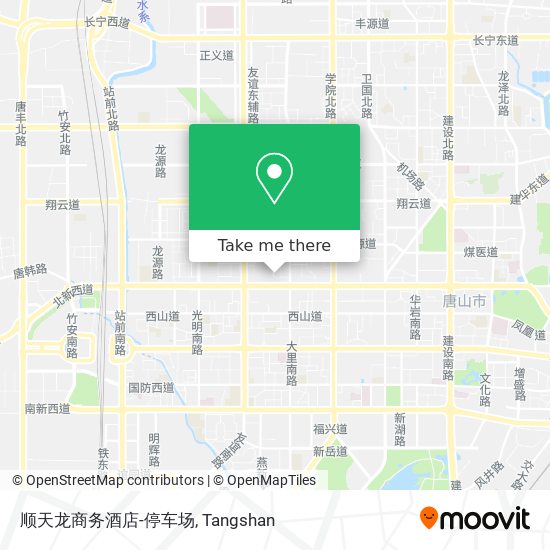 顺天龙商务酒店-停车场 map