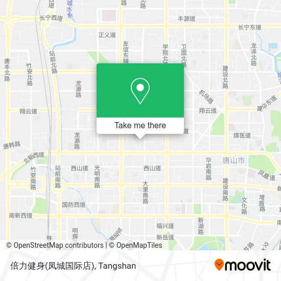 倍力健身(凤城国际店) map