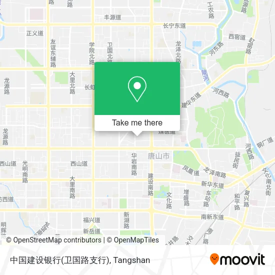 中国建设银行(卫国路支行) map