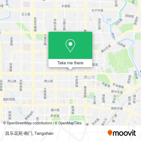 昌乐花苑-南门 map