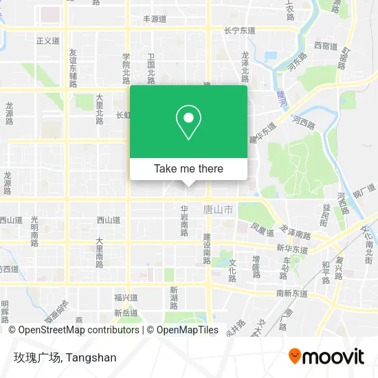 玫瑰广场 map