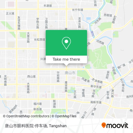 唐山市眼科医院-停车场 map