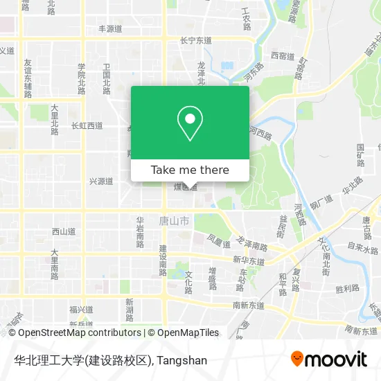 华北理工大学(建设路校区) map