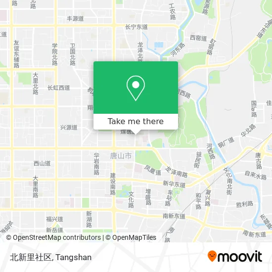 北新里社区 map