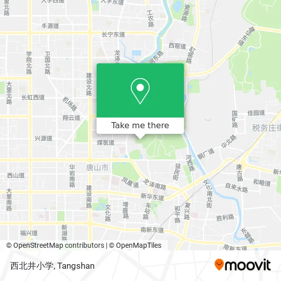 西北井小学 map