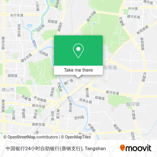 中国银行24小时自助银行(唐钢支行) map