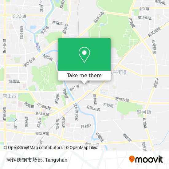 河钢唐钢市场部 map
