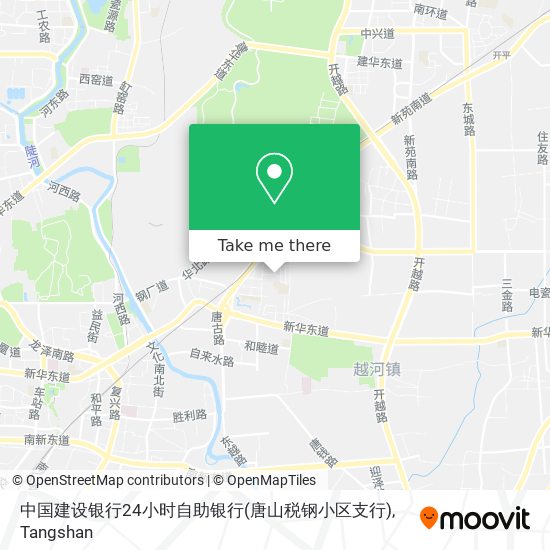 中国建设银行24小时自助银行(唐山税钢小区支行) map