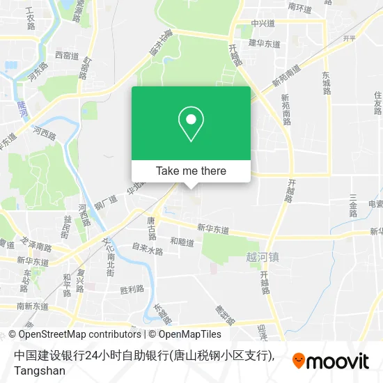 中国建设银行24小时自助银行(唐山税钢小区支行) map
