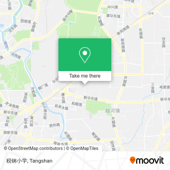 税钢小学 map