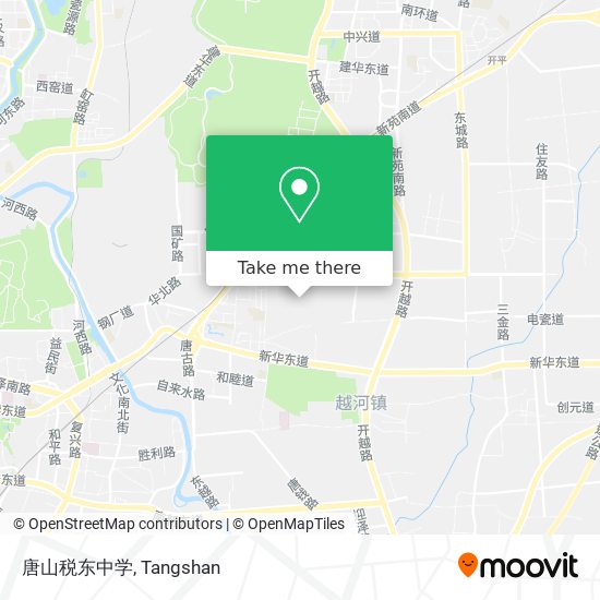 唐山税东中学 map
