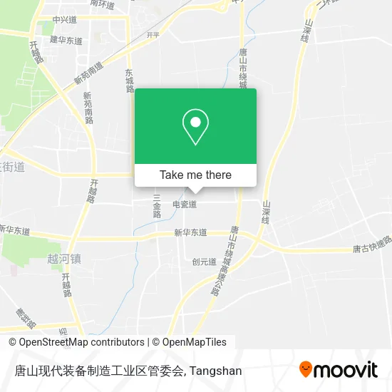 唐山现代装备制造工业区管委会 map