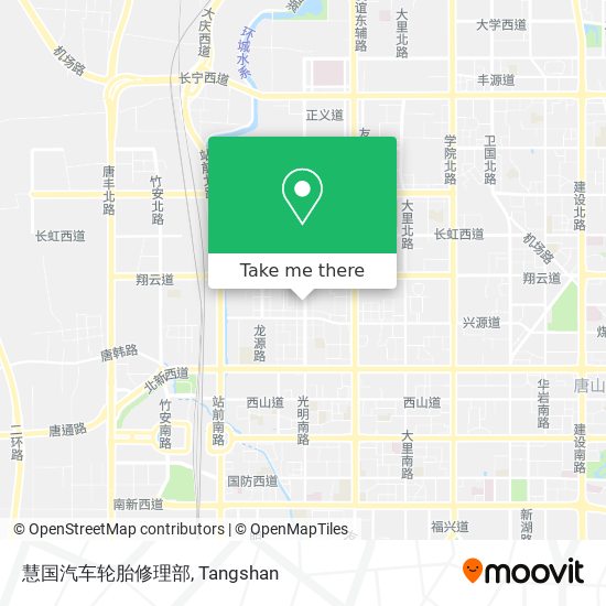慧国汽车轮胎修理部 map