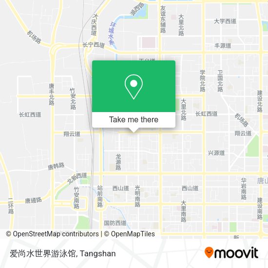 爱尚水世界游泳馆 map