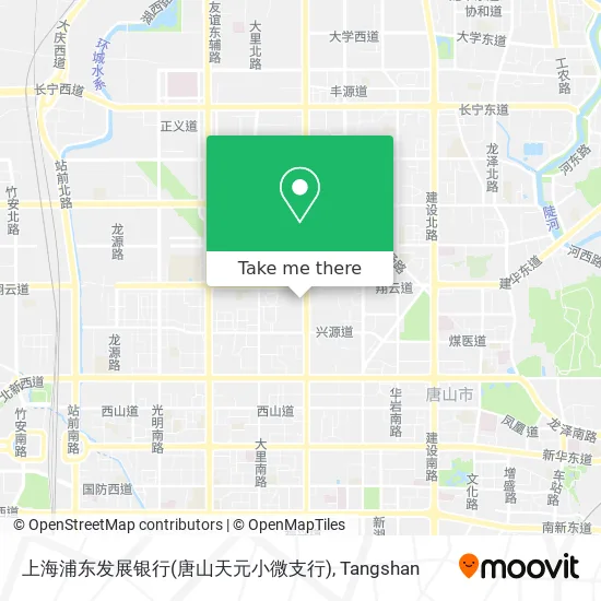 上海浦东发展银行(唐山天元小微支行) map